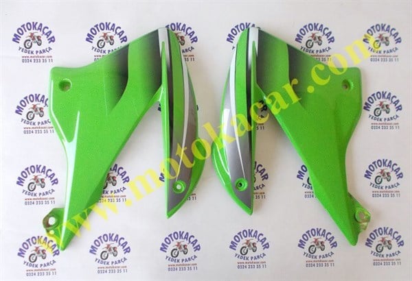 MONDİAL CROSS X-TREME-MAX 200 DEPO GRENAJ SAĞ SOL TAKIM YEŞİL