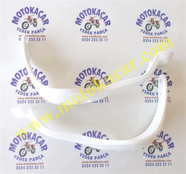 MONDİAL CROSS X-TREME MAX 200 SAĞ SOL ELCİK RÜZGARLIĞI BEYAZ