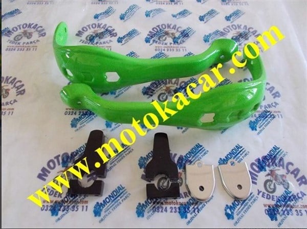 MONDİAL CROSS X-TREME MAX 200 SAĞ SOL ELCİK RÜZGARLIĞI YEŞİL ORJİNAL