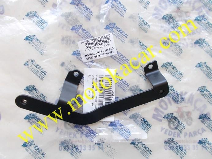 MONDİAL DRİFT L 125 SAĞ SAKAL BRAKETİ ORJİNAL