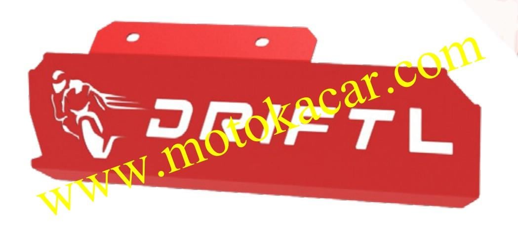 MONDİAL DRİFT L EGZOZ KORUMA KIRMIZI