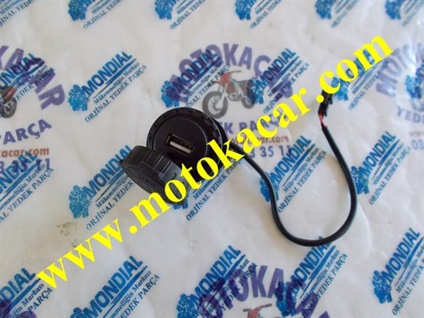 MONDİAL E-MON DUO USB GİRİŞİ TELEFON ŞARJ SOKETİ ORJİNAL