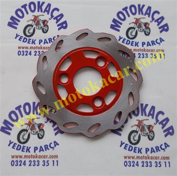 MONDİAL E-MON REVENGE ÖN FREN DİSKİ KIRMIZI ORJİNAL 