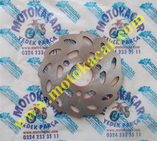 MONDİAL E-MON REVENGE ÖN FREN DİSKİ KIRMIZI ORJİNAL 