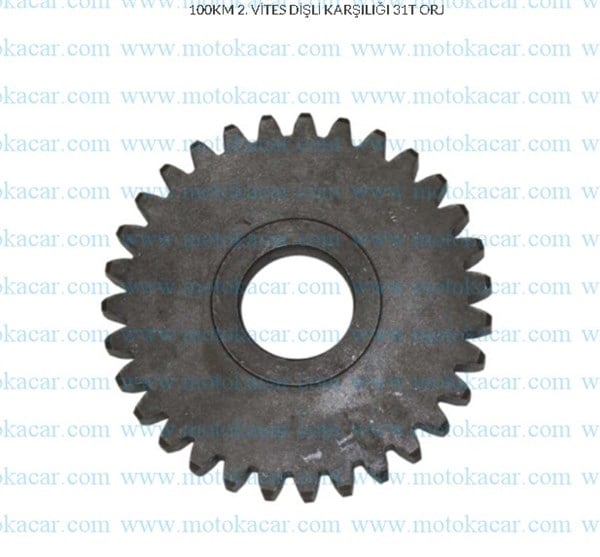 MONDİAL KM MFM SFC-AX ŞANZIMAN 2.VİTES DİŞLİ KARŞILIĞI 31T ORJİNAL
