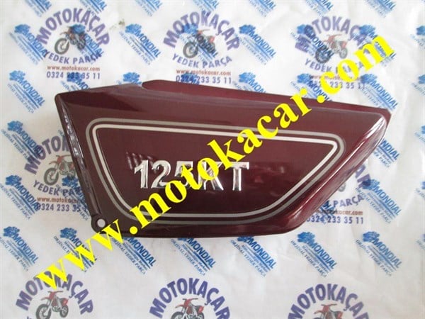 MONDİAL KT 125 SOL AKÜ KAPAĞI KIRMIZI ORJİNAL