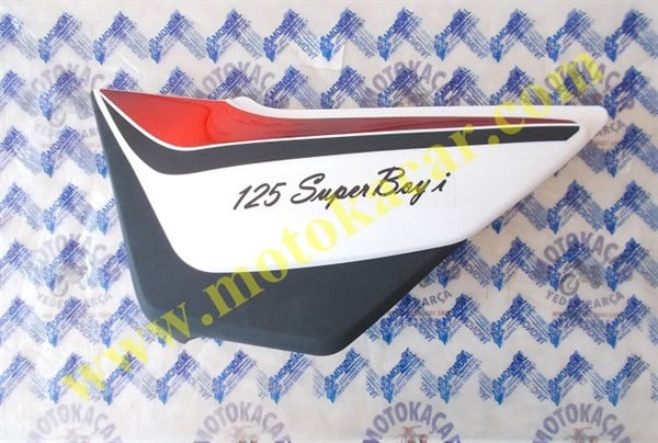 MONDİAL MG 125 SÜPERBOY İ SOL YAN KAPAK BEYAZ ORJİNAL