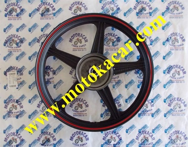 MONDİAL MG SÜPERBOY 150 ARKA JANT KIRMIZI ŞERİTLİ ORJİNAL