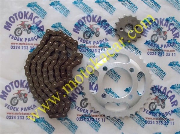 MONDİAL MG ZİNCİR DİŞLİ SETİ KOMPLE ORJİNAL