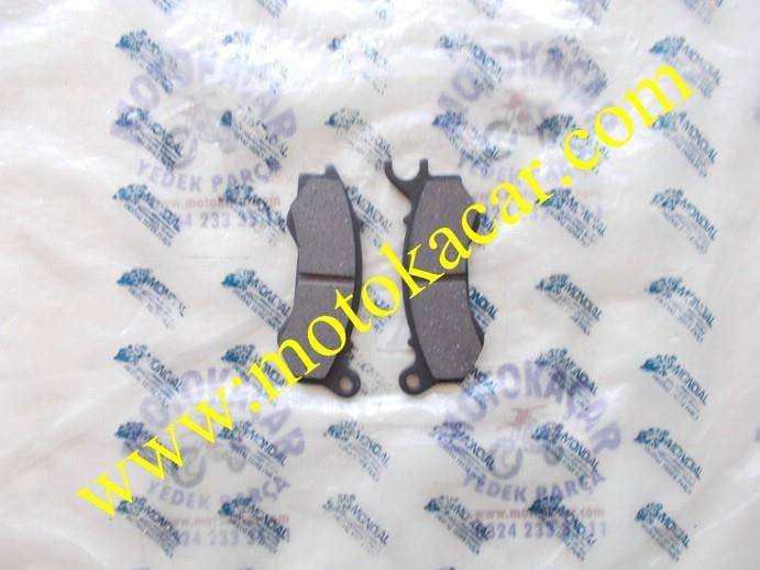 MONDİAL RESSİVO 125 ÖN FREN DİSK BALATASI ORJİNAL