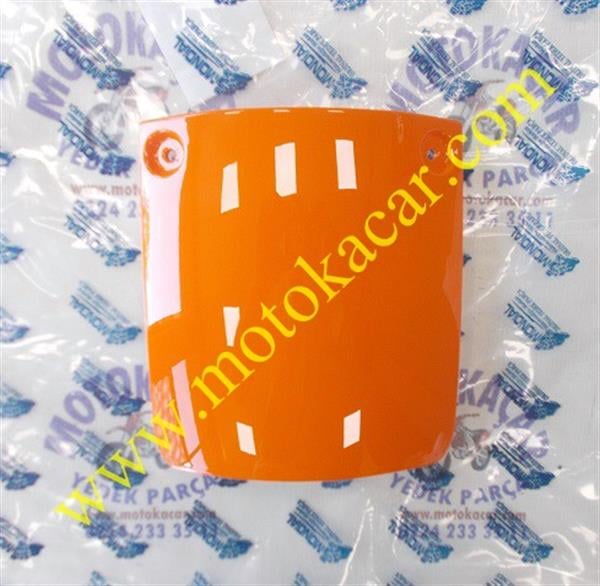 MONDİAL VİRAGO 50 İ ÖN ÇAMURLUK ARKA PARÇA TURUNCU ORJİNAL