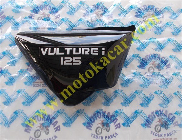 MONDİAL VULTURE 125 İ  AKÜ KAPAĞI SAĞ SİYAH ORJİNAL