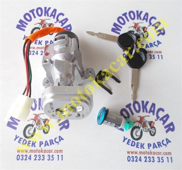 MOTOLUX CEO 110 KONTAK KİLİT SETİ ORJİNAL