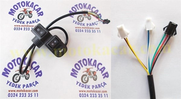 MOTOLUX F4 SOL KUMANDA ORJINAL