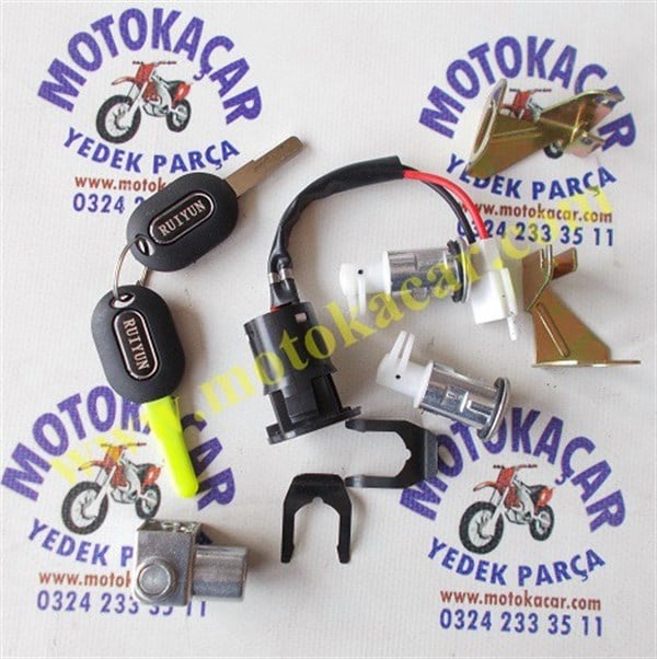 MOTOLUX KANGO 77 KONTAK KİLİT SETİ ORJİNAL