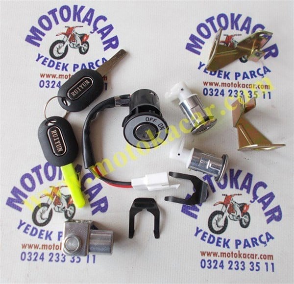 MOTOLUX KANGO 77 KONTAK KİLİT SETİ ORJİNAL