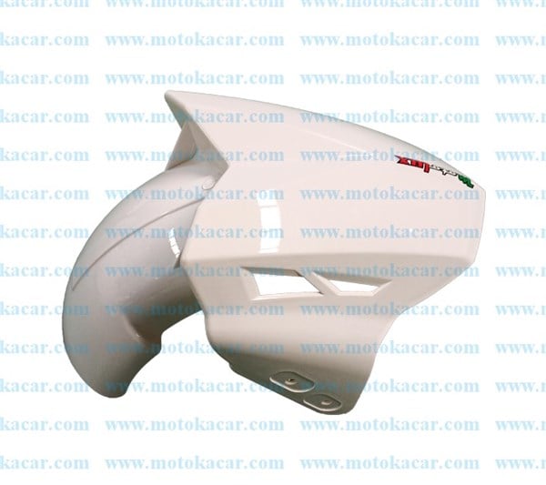 MOTOLÜX NİRVANA PRO ÖN ÇAMURLUK BEYAZ ORJİNAL