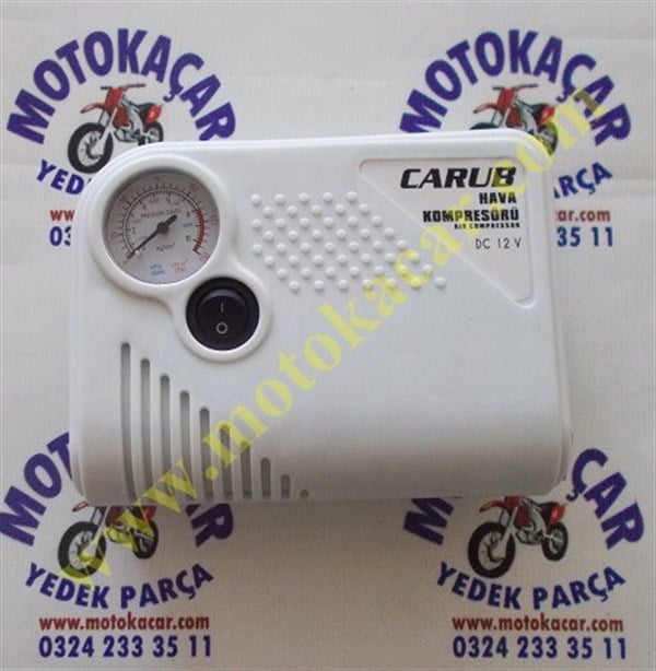 MOTOSİKLET HAVA KOMPRESÖRÜ YASSI BEYAZ