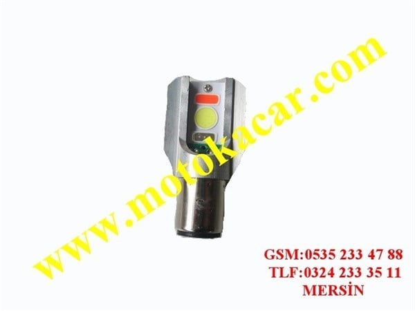MOTOSİKLET LED AMPUL ÇAKARLI