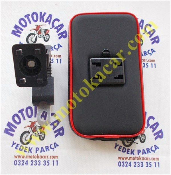 MOTOSİKLET TELEFON TUTUCU SU GEÇİRMEZ XL