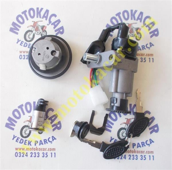 RAMZEY 125 T-22 KONTAK KİLİT SETİ ORJİNAL