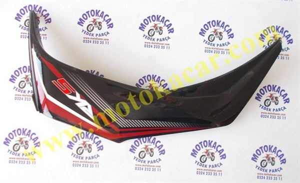 RKS RODOS 100 DIŞ RÜZGARLIK SAĞ KIRMIZI ORJİNAL