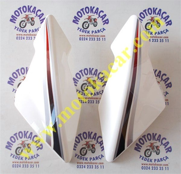 RKS X-POWER DEPO YAN KAPAK SAĞ SOL BEYAZ ORJİNAL