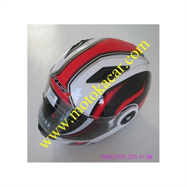 RS1  SS370  ÇENESİ KALKAN GÖZLÜKLÜ KASK
