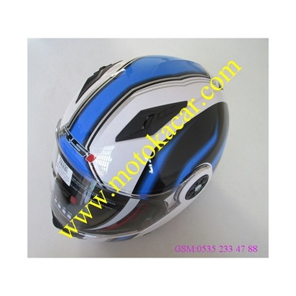 RS1  SS370  ÇENESİ KALKAN GÖZLÜKLÜ KASK
