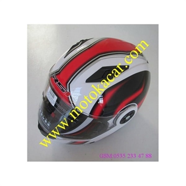 RS1  SS370  ÇENESİ KALKAN GÖZLÜKLÜ KASK