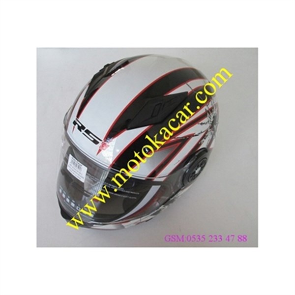 RS1  SS370  ÇENESİ KALKAN GÖZLÜKLÜ KASK