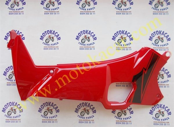 RMG MOTO GUSTO SPARK 50 SOL RÜZGARLIK İÇ PARÇA KIRMIZI ORJİNAL
