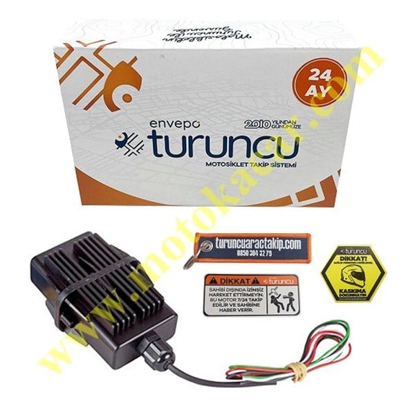 TURUNCU MOTOSİKLET TAKİP CİHAZI ( 24 AYLIK )