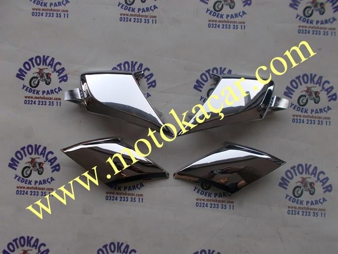 TVS JUPİTER 125 ÖN PANEL DEKORATİF KAPAK TAKIMI NİKELAJ