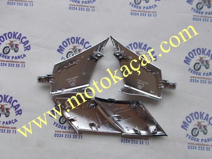 TVS JUPİTER 125 ÖN PANEL DEKORATİF KAPAK TAKIMI NİKELAJ