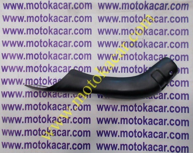 TVS Ntorq 125 Egzoz Borusu Dekor Kapağı Siyah Orijinal