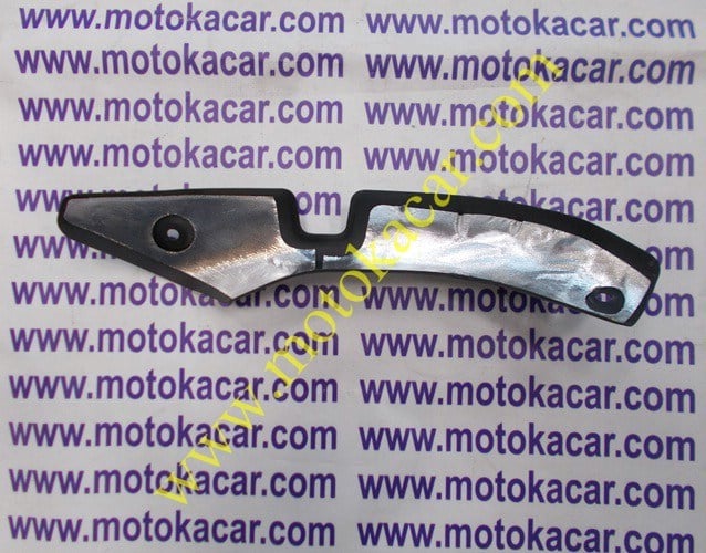 TVS Ntorq 125 Egzoz Borusu Dekor Kapağı Siyah Orijinal