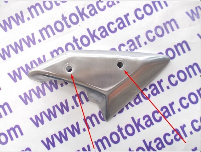 TVS Ntorq 125 Egzoz Dekor Kapağı Orijinal