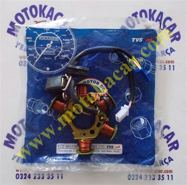 TVS PEP 75CC 90CC STATÖR ORJİNAL
