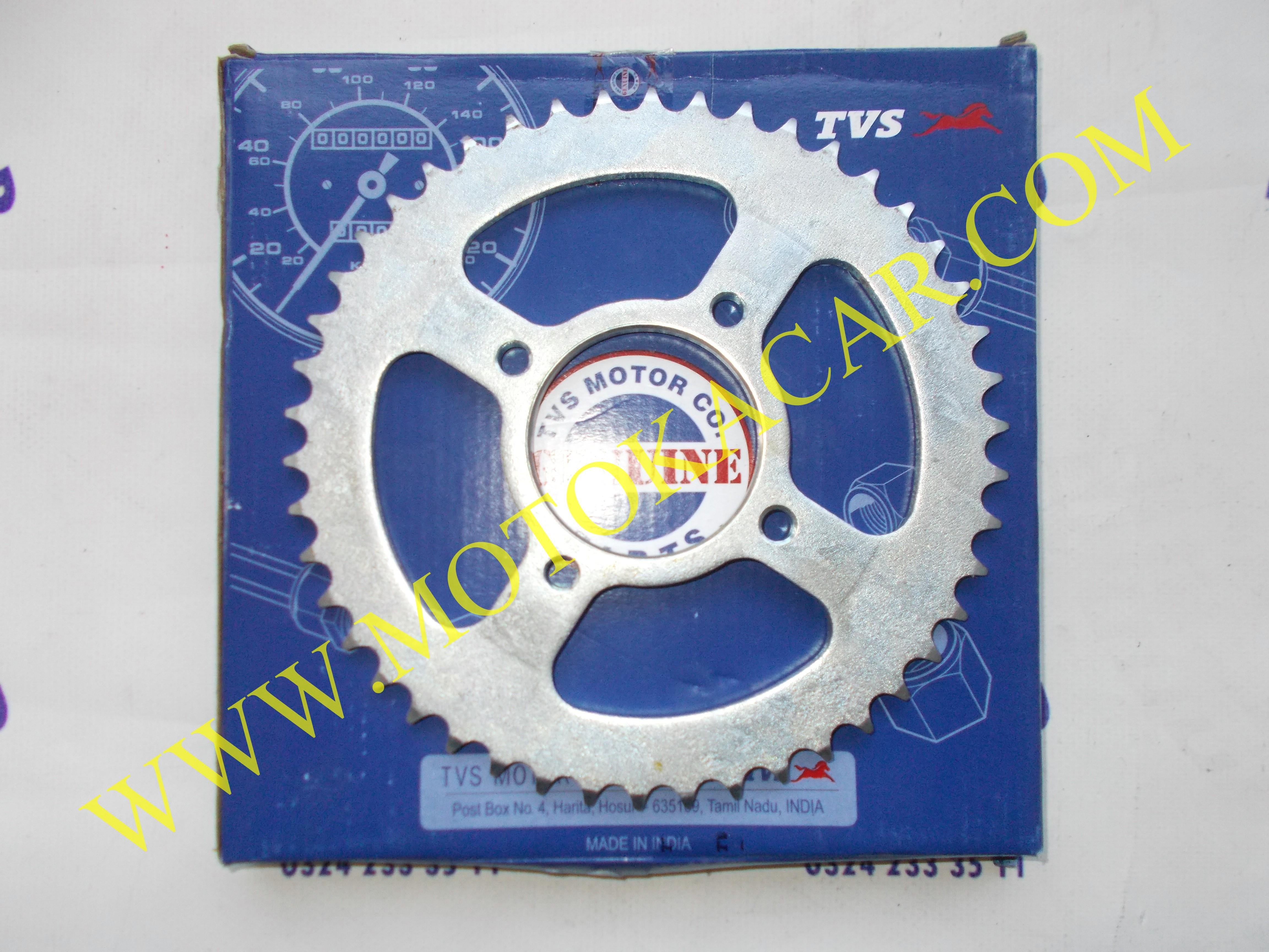 TVS Raider 125 Arka Zincir Dişlisi 46T Orijinal