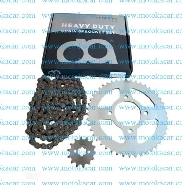 TVS Raider 125 Zincir Dişli Set 420h 128L-14T-46T