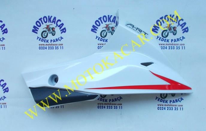 TVS RTR 200 Ön Panel Alt Sakal sağ Beyaz Orjinal