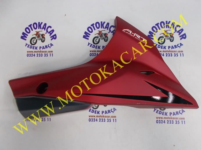 TVS RTR 200 Ön Panel Alt Sakal sağ Kırmızı Orjinal