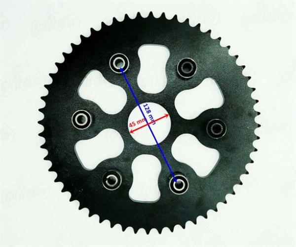 YUKİ CROSS İZCİ 250 ARKA DİŞLİ TAKOZLU SİYAH