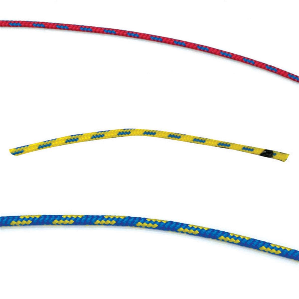  CABO SUPERLINE ÖRGÜLÜ HALAT, DYNEEMA 100%,3mm, mavi/siyah-beyaz 