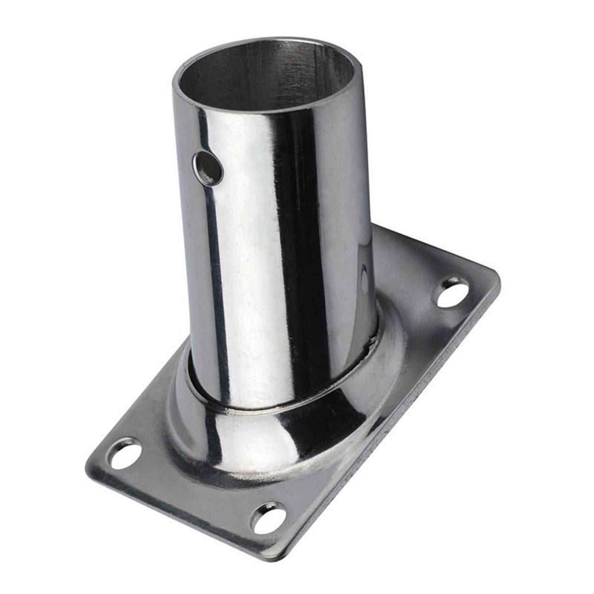  Dikdörtgen Taban 60°, Inox 316,  ø25Mm 
