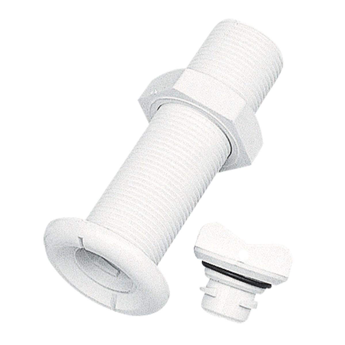  Drain Socket w/Plug, Round, 