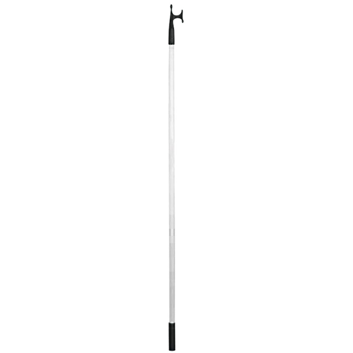  Float. Hook 2-Ends, White Alum. Ø30mm L.180cm, Grey 