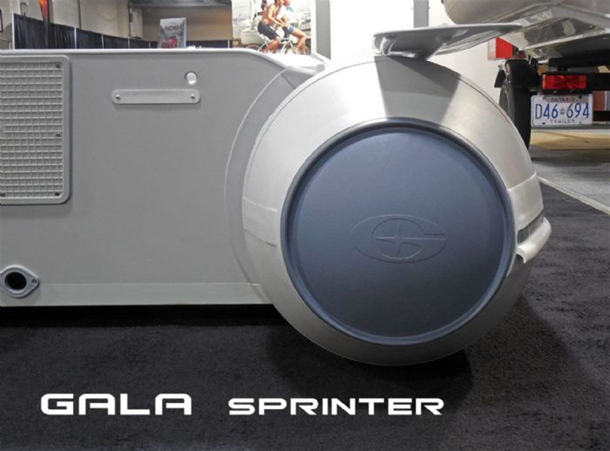  GALA Sprinter 240 Izgara Tabanlı, Katlanabilir Şişme Bot  