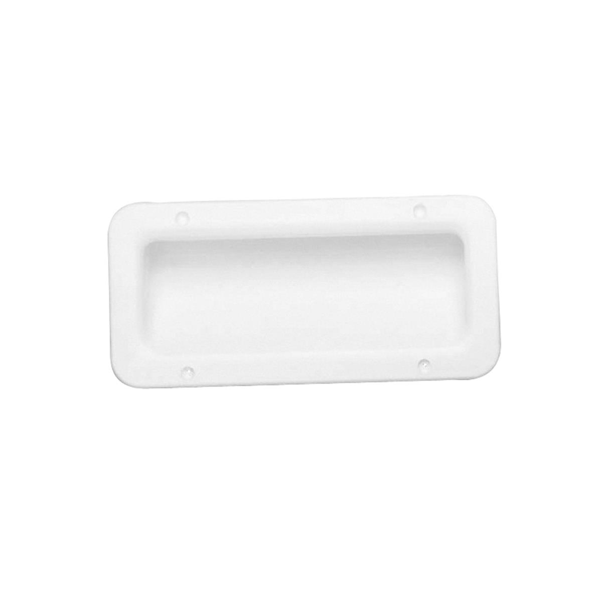  Handle-Sunglasses Holder, Rect.175x85mm, White 